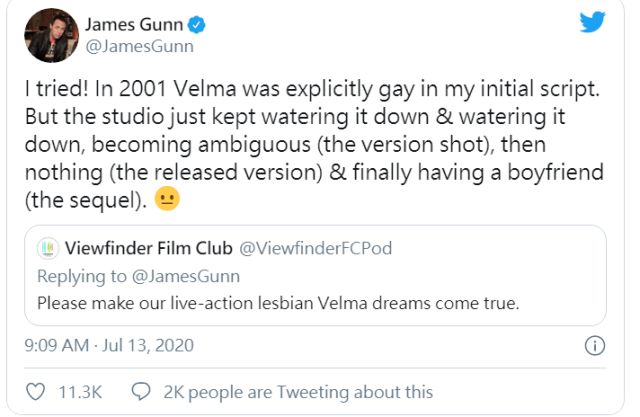 多年的疑惑終於被解開！詹姆士岡恩證實《史酷比》角色薇瑪的性向！