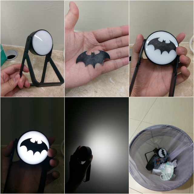 蝙蝠俠日快樂！你知道如何用最簡單的素材來製作出做最成功的蝙蝠燈嗎？