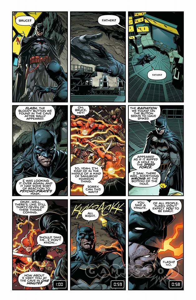 蝙蝠俠/閃電俠 跨刊事件-「勳章」第一章內頁搶先看