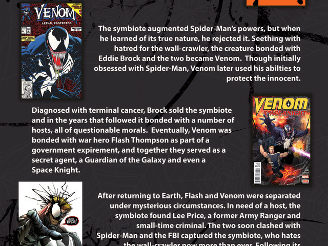 蜘蛛人死敵－ Venom 猛毒專屬的漫畫故事《 Venomverse 猛毒宇宙》最新報導
