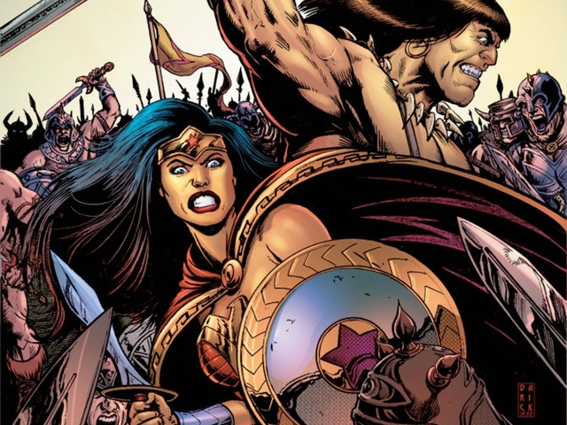 【神力女超人與蠻王科南】將於漫畫上合作，一起在蠻荒野蠻的世界打破奴隸制度替人權奮鬥