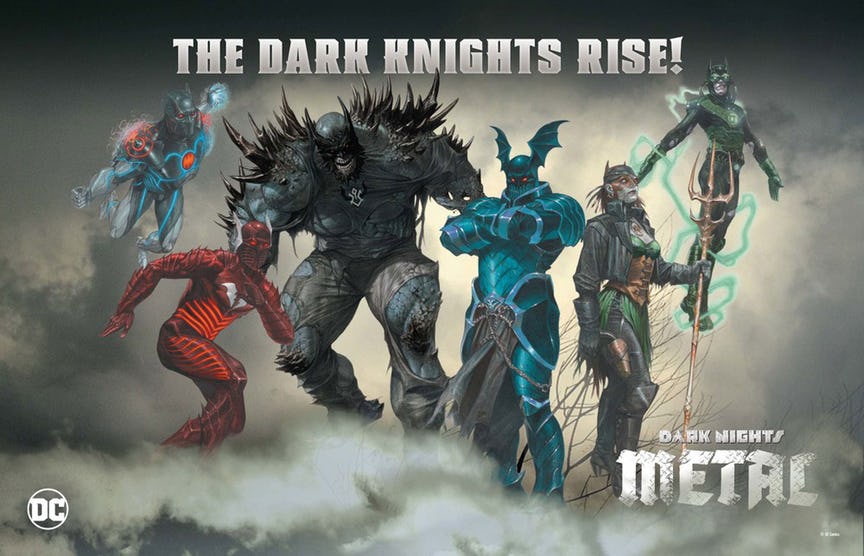 SDCC DARK NIGHTS:METAL 邪惡黑暗騎士團登場 ！