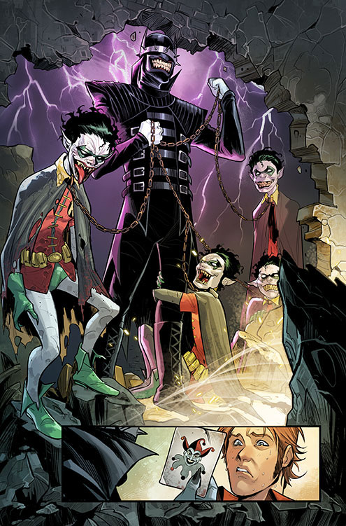 蝙蝠俠與小丑的混合體「大笑蝙蝠俠」及黑暗羅賓完整造型公開！