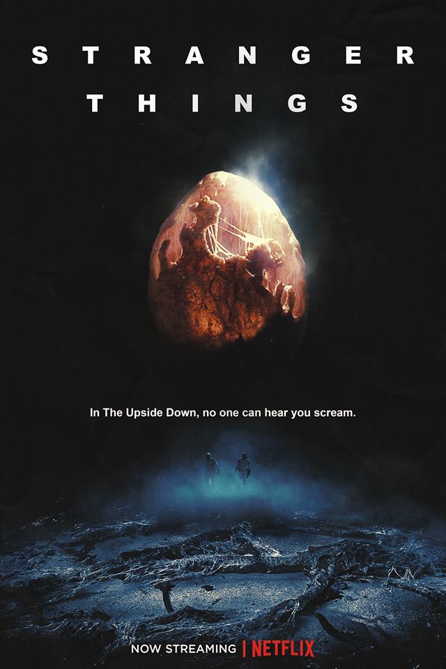 【Netflix】《怪奇物語》第二季所有角色個人海報，以及致敬異形的海報全都公開