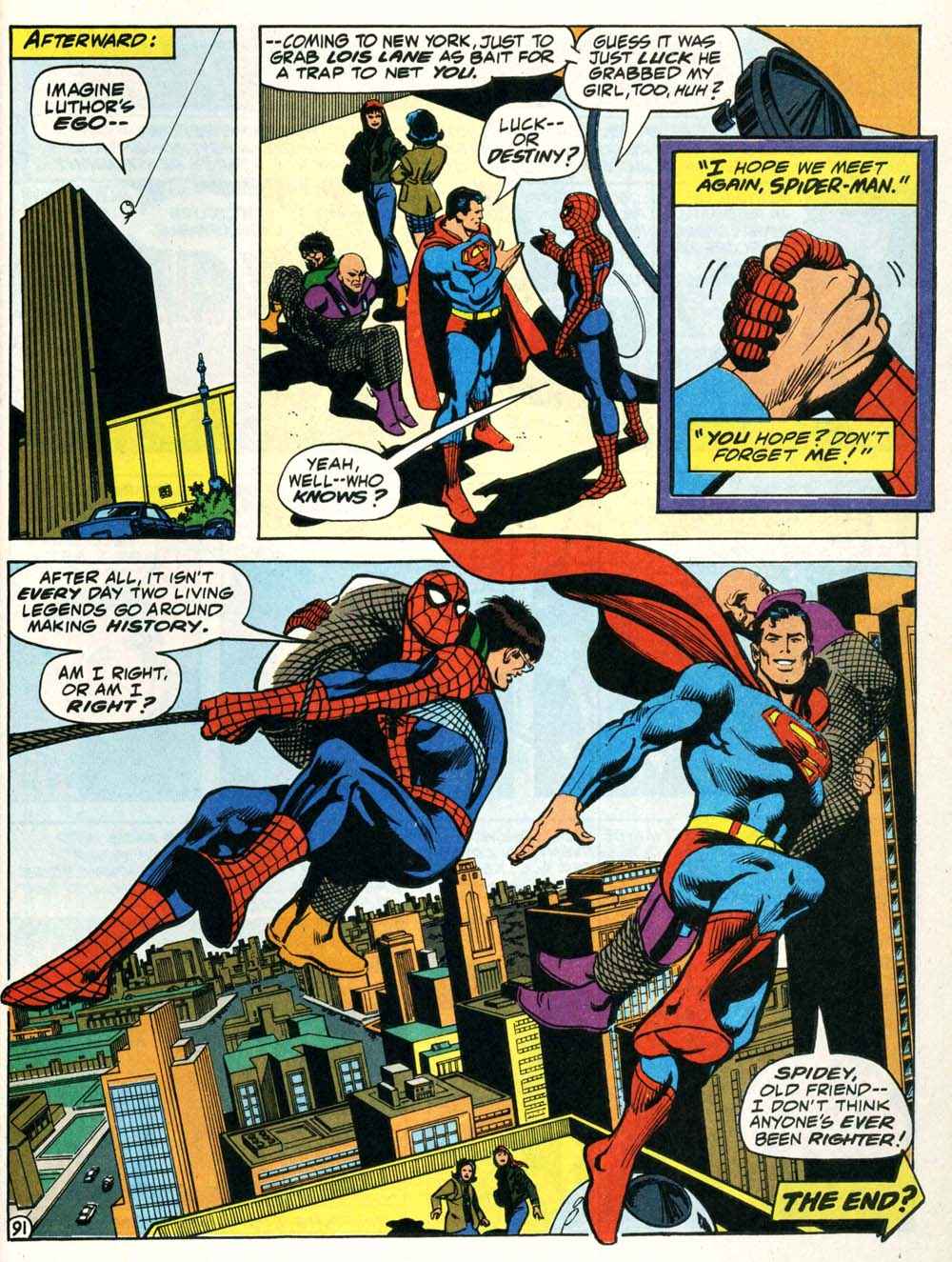 【淺談娛樂歷史】漫威與ＤＣ的第一次超級英雄合作：《超人大戰驚奇蜘蛛人》
