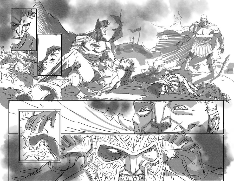 神力女超人死亡！？來自黑暗多元宇宙，「變異版蝙蝠俠」率軍進攻ＤＣ宇宙最新畫面公開