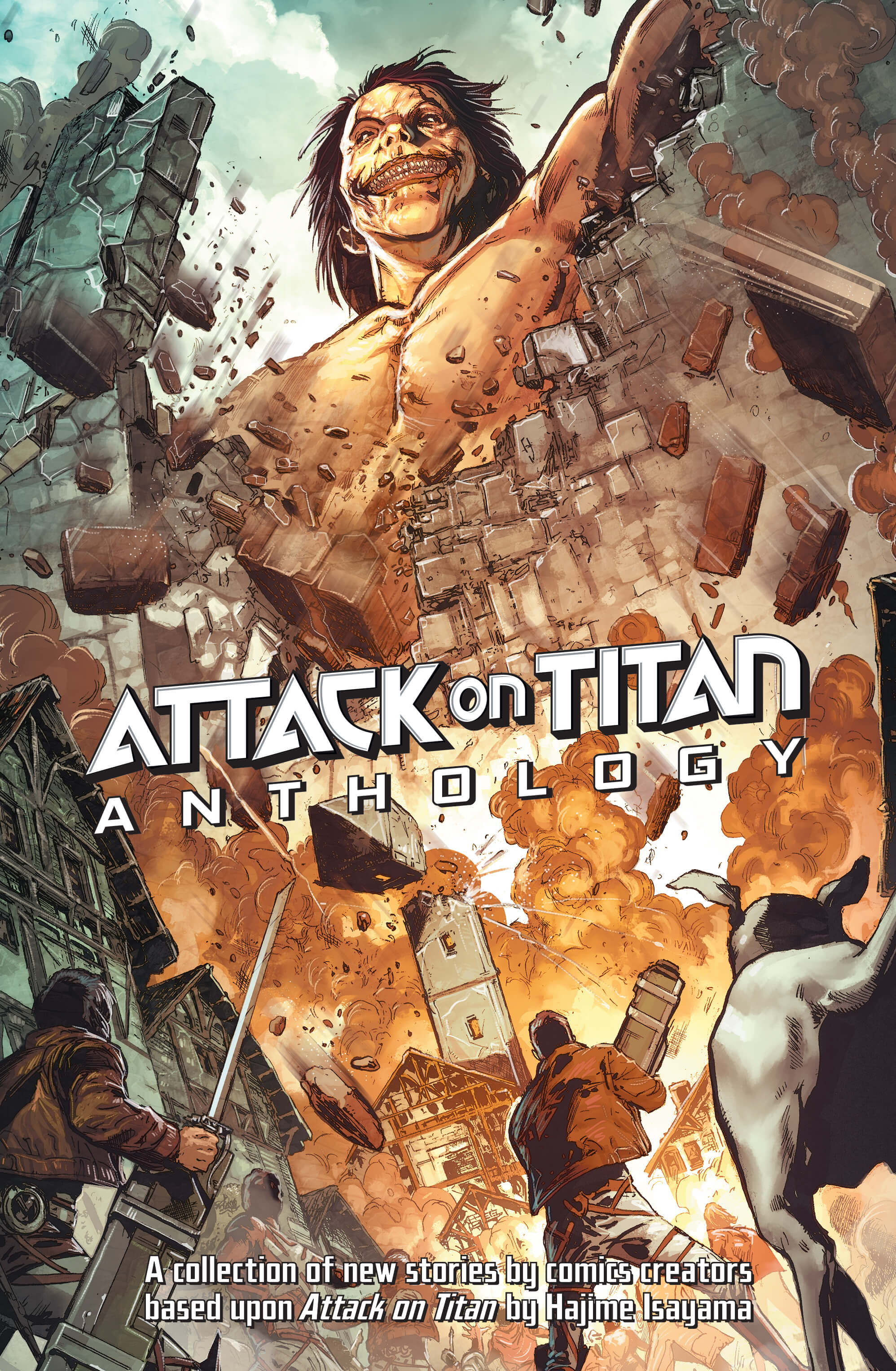 【日美交流單元】美國集結眾多漫畫家所推出的「進擊的巨人」短篇漫畫故事集－《Attack on Titan Anthology》推薦與介紹