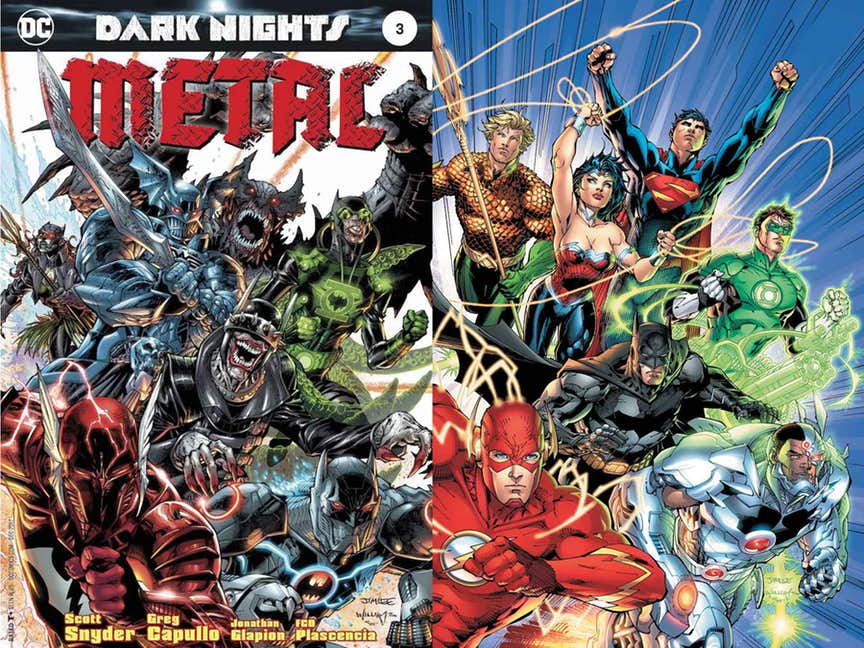 由 Jim Lee 所繪製的黑暗多元宇宙的邪惡蝙蝠俠們大集結封面公開 + 邪惡超人登場！？