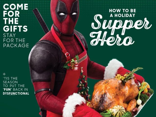 感恩節快樂！《死侍２》首張官方全家福火雞大餐宣傳海報出爐！