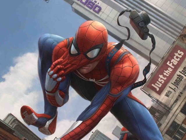 漫威為推廣ＰＳ４蜘蛛人遊戲將推出相關主題的漫畫變體封面