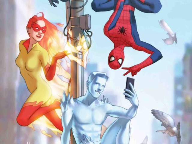 【漫威宇宙相關】冰人、火焰星和蜘蛛人這三位「驚奇好友」將在 11 月於漫畫重聚