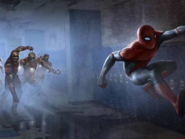 《蜘蛛人：離家日》電影藝術圖揭開原始劇情會讓彼得大戰鋼鐵人殭屍軍團？！（內有多圖）