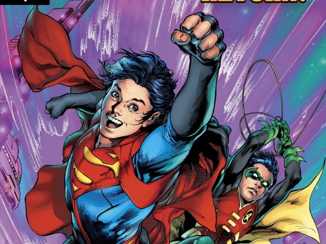 【ＤＣ宇宙相關】蝙蝠俠之子達米安不喜歡超人的兒子－喬長的比他高！