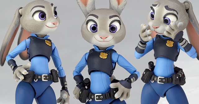 追加更多官圖】海洋堂- Figure Complex Movie Revo《動物方城市》茱蒂‧哈潑ムービー・リボJudy Hopps ジュディ・ホップス|  玩具人Toy People News