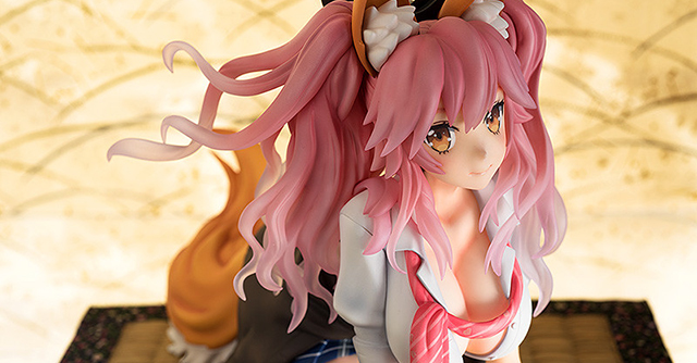 箱無し　Fate/EXTELLA 1/6 玉藻の前 衝撃の学生服Ver 無法直視的犯規服裝！《Fate/EXTELLA》玉藻前衝擊的學生服Ver