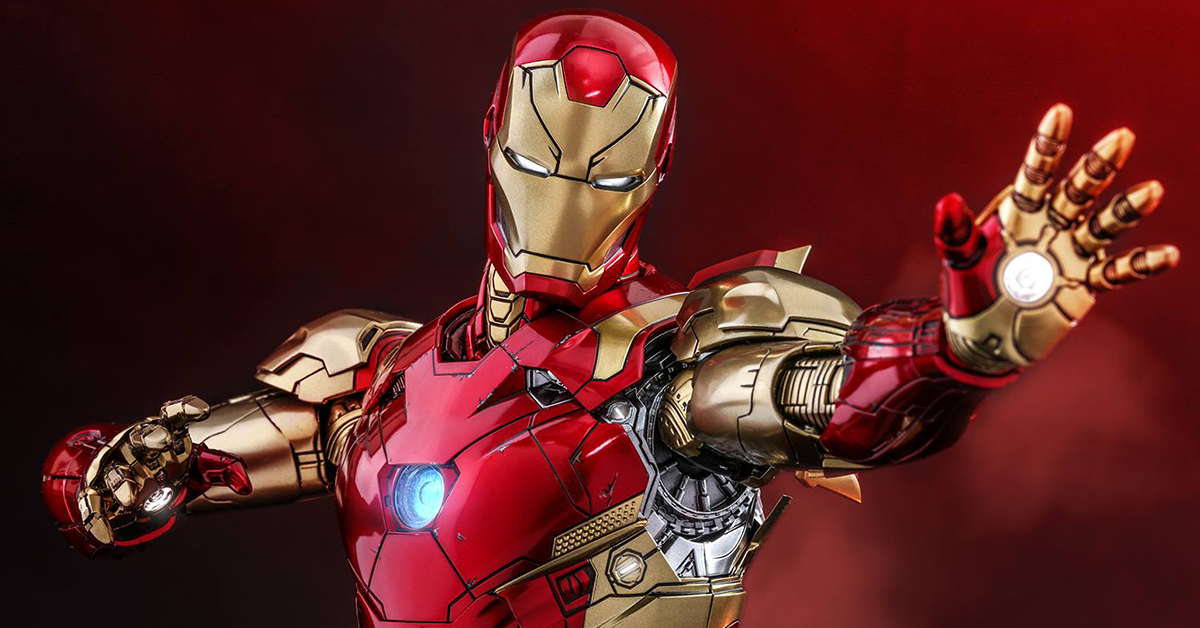 Hot Toys - MMS489D25 - Marvel Studios 十週年【鋼鐵人馬克46 (概念