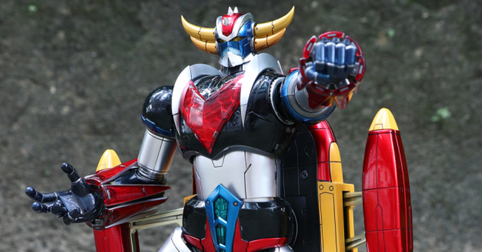 [D.M.S. 玩具報告] Kingarts - 巨靈神 UFO ROBOT Drill Spazer & Marine Spazer Set