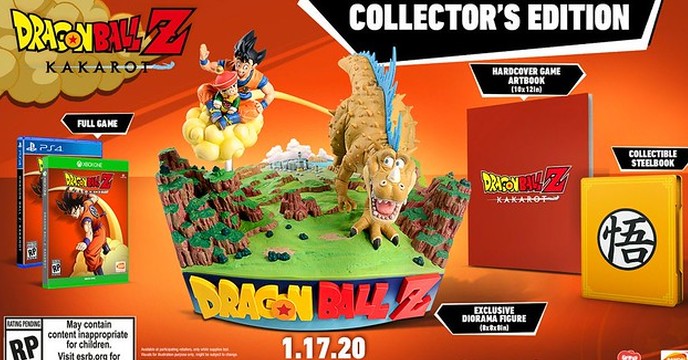 遊戲新作《七龍珠Z：卡卡羅特（DRAGON BALL Z: KAKAROT）》發售日確定！早期購入特典、典藏版情報公開