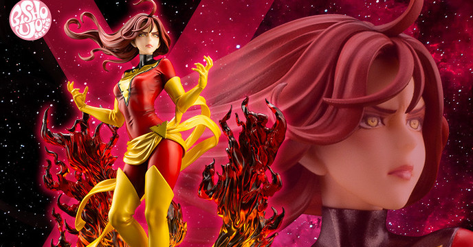 宇宙神級鳳凰之力再臨！壽屋 MARVEL美少女系列《黑鳳凰》 ダーク・フェニックス REBIRTH 1/7 完成品