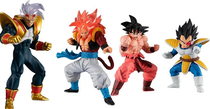 經典角色終於登場！HG《七龍珠超》GT篇轉蛋(ドラゴンボール04 始動！ドラゴンボールGT編)全四款