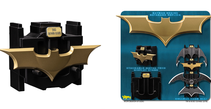 Ikon Design Studio《蝙蝠俠：開戰時刻》金屬蝙蝠飛鏢 Metal Batarang 1：1 比例道具複製品