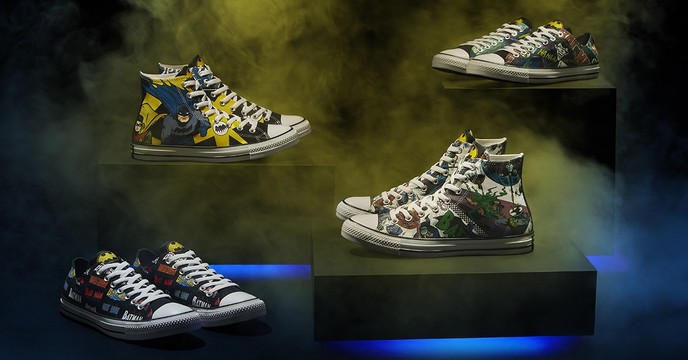 慶祝蝙蝠俠80週年！CONVERSE x DC BATMAN  聯名紀念鞋款 細節設計誠意滿滿~10月限定登場！