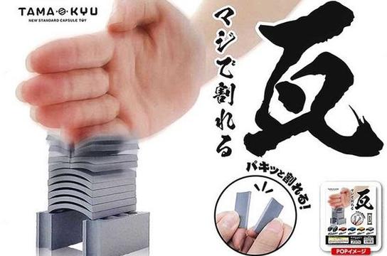 廢出新高度！ TAMA-KYU「可能會損毀的瓦片」轉蛋 五種瓦片一擊就碎？（マジで割れる瓦）