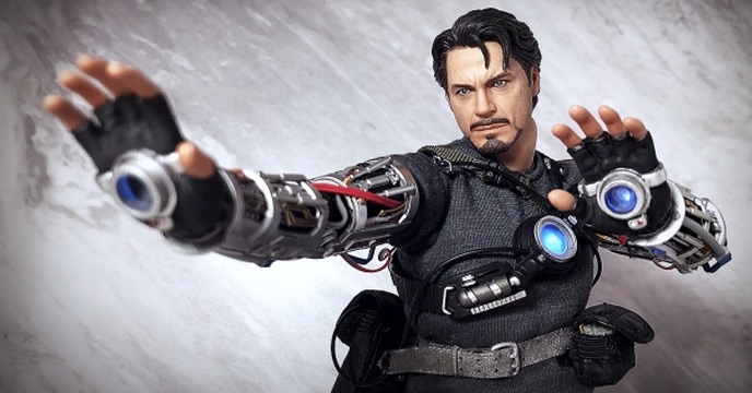 [推坑分享]將近10年的老物開箱Hot Toys mms116 Tony Stark飛行測試版