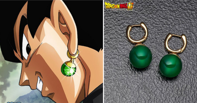 戴上就可以進行合體了？BANDAI《七龍珠 超》界王神 波特拉耳環 （ドラゴンボール超　ポタラのピアス ゴクウブラック）黑悟空款
