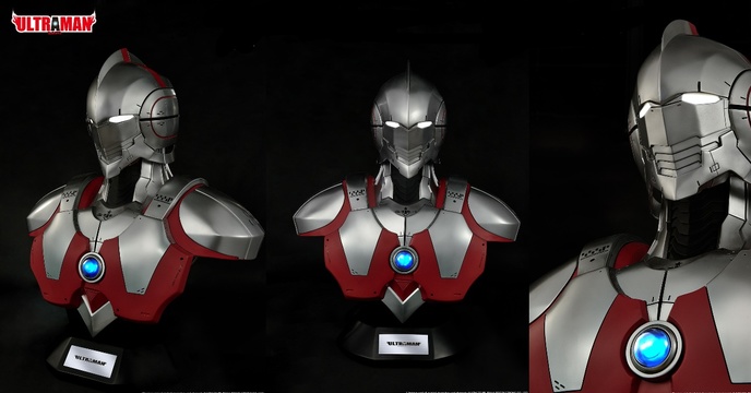 綻放機械裝甲之光！Elite Creature Collectibles《ULTRAMAN 超人力霸王》ULTRAMAN 1:1比例 胸像作品