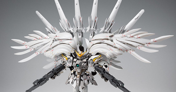 G.F.F.METAL COMPOSITE《新機動戰記鋼彈W 冰結的淚滴》飛翼鋼彈 白雪公主前奏曲（ウイングガンダム スノーホワイトプレリュード）商品情報公開！