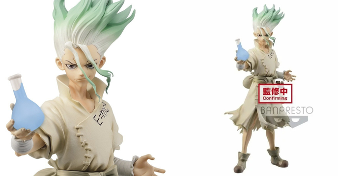 靠科學力重建文明世界！BANPRESTO景品《Dr.STONE 新石紀》石神千空（ドクターストーン Figure of Stone World 造形の科学 石神千空）