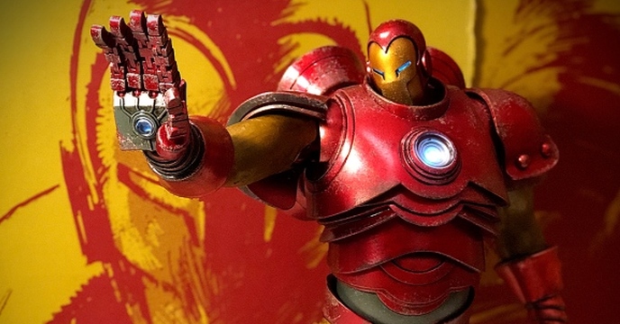 『推坑分享』看膩了hot toys的鋼鐵人了嗎？那就帶你瞧瞧threeA x Marvel IRONMAN Classic！！