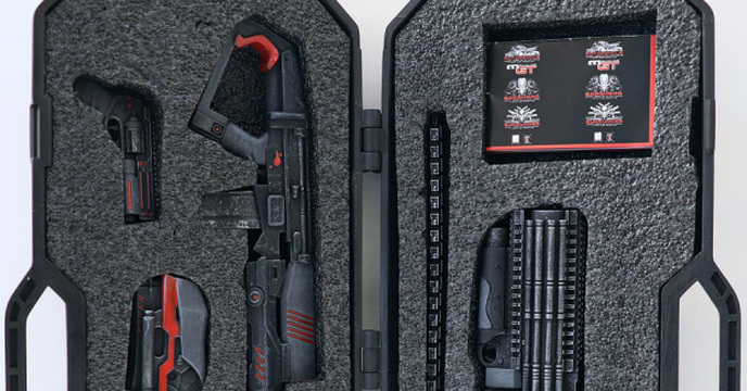 1/6 未來的軍火庫...... Calvin's Custom X Gate Toys - GunRunner Set