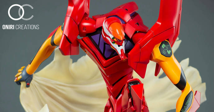 氣勢磅礡的水上作戰！Oniri Creations《新世紀福音戰士》「貳號機：初登場」立體模型（EVA-02 : FIRST APPEARANCE DIORAMA）