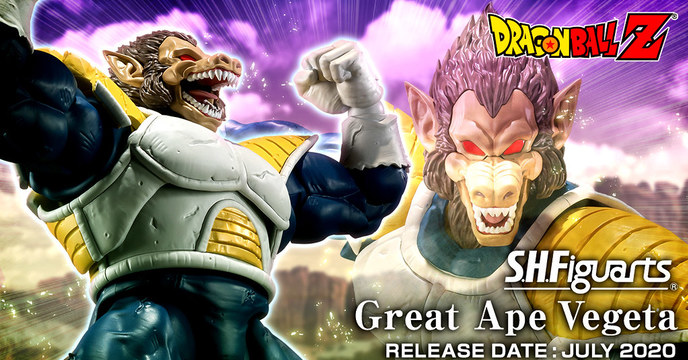 用史上最大尺寸展現壓倒性的魄力！ S.H.Figuarts《七龍珠Z》達爾大猿（大猿ベジータ）