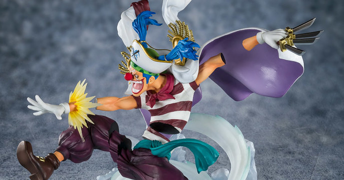 四分五裂果實能力華麗展現！ Figuarts ZERO [EXTRA BATTLE]《ONE PIECE》小丑巴其 -頂上戰爭-  道化のバギー -頂上決戦-