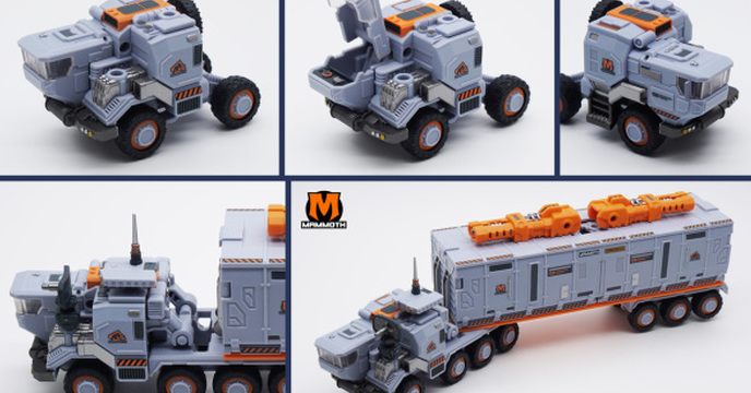 高可玩性的新品！VP-01 / MAMMOTH TRUCK猛獁象重型運輸車