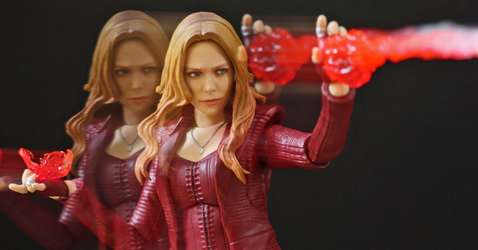 [D.M.S. 玩具報告] 還我胸器...... Bandai SHF - 緋紅女巫 Scarlet Witch (Infinity War Ver)