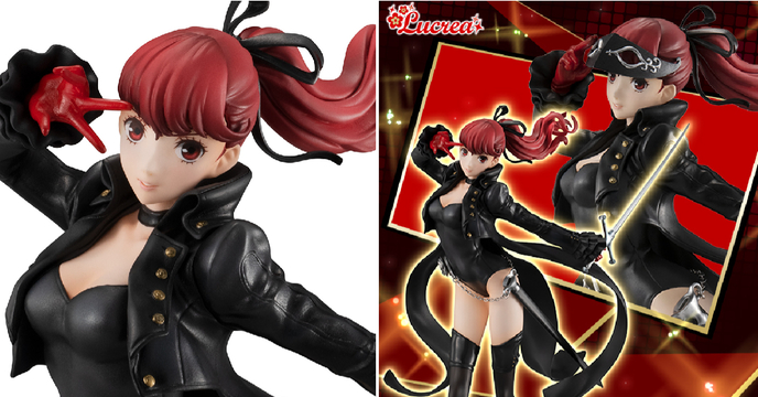性感學妹就是讚～MegaHouse 限定 Lucrea《女神異聞錄5 皇家版》芳澤霞 塗裝完成品（Lucrea ルクリア ペルソナ5 ザ・ロイヤル 芳澤かすみ）