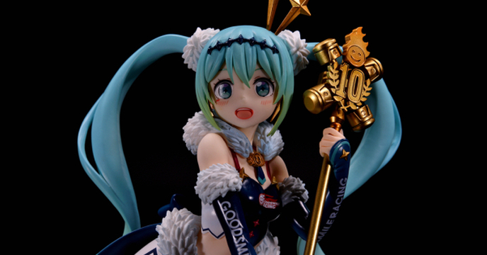 【開箱】AQUAMARINE - 賽車初音2018 Challenging to the TOP