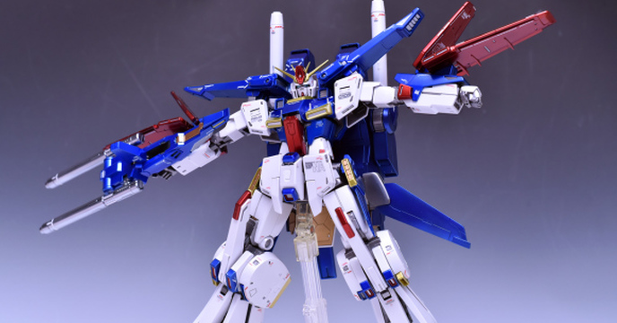 【作品分享】MG 1/100 ZZ Gundam Ver.ka+強化套件 製作全紀錄