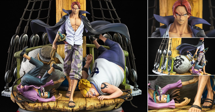 散發強烈的霸王色霸氣！Tsume-Art HQS系列《航海王 ONE PIECE》「紅髮傑克」1/7 比例場景雕像（Shanks）