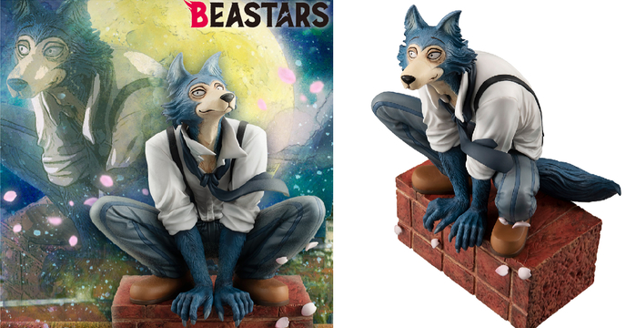 戀上侏儒兔的大灰狼～MegaHouse《BEASTARS》雷格西 PVC塗裝完成品（ビースターズ レゴシ）