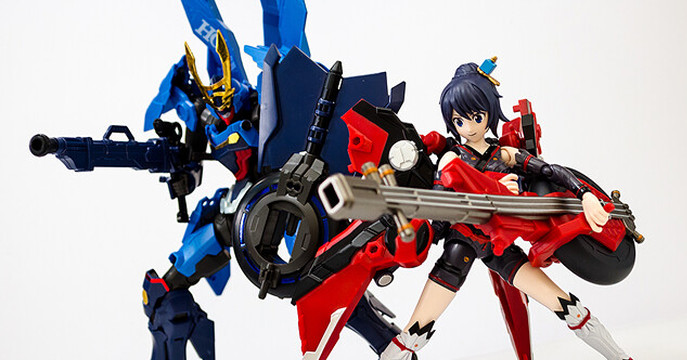 組裝模型與可動人偶超絕合體！萬代兩大部門首款合作商品「S.H.Figuarts TAMASHII GIRL AOI」 &「HG 蒼流丸」開箱報告