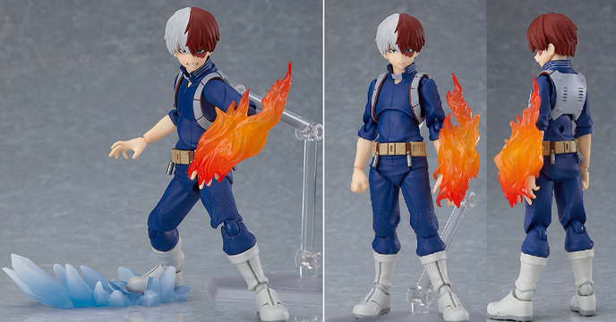 抱歉啊，我們程度差太多了～figma《我的英雄學院》轟焦凍 可動模型（とどろき しょう と）