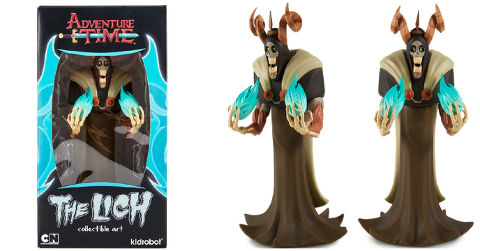 你被催眠了快醒醒～KIDROBOT《探險活寶》陰魔王 8吋人偶作品（Adventure Time The Lich Figure）