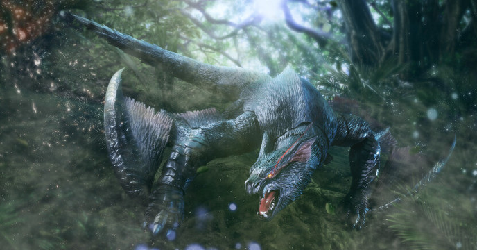 紅煌流星強勢襲來！S.H.MonsterArts《魔物獵人》系列首作「迅龍」可動模型 登場（迅竜 ナルガクルガ）
