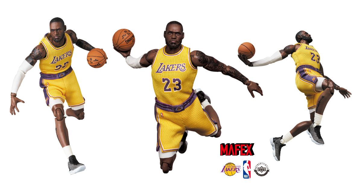 NBA 史上最強小前鋒！MAFEX 雷霸龍‧詹姆斯洛杉磯湖人隊（マフェックス