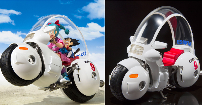 經典載具登場！！S.H.Figuarts《七龍珠》布瑪的9號膠囊機車（ブルマのバイク-ホイポイカプセルNo.9-）